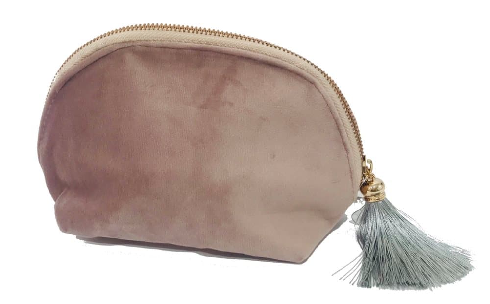 Victoria's Design Necessär sammet rosa 21cm