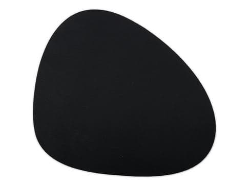 Sengetøj Læder imiteret sort 40x33 cm 4-pack tablet