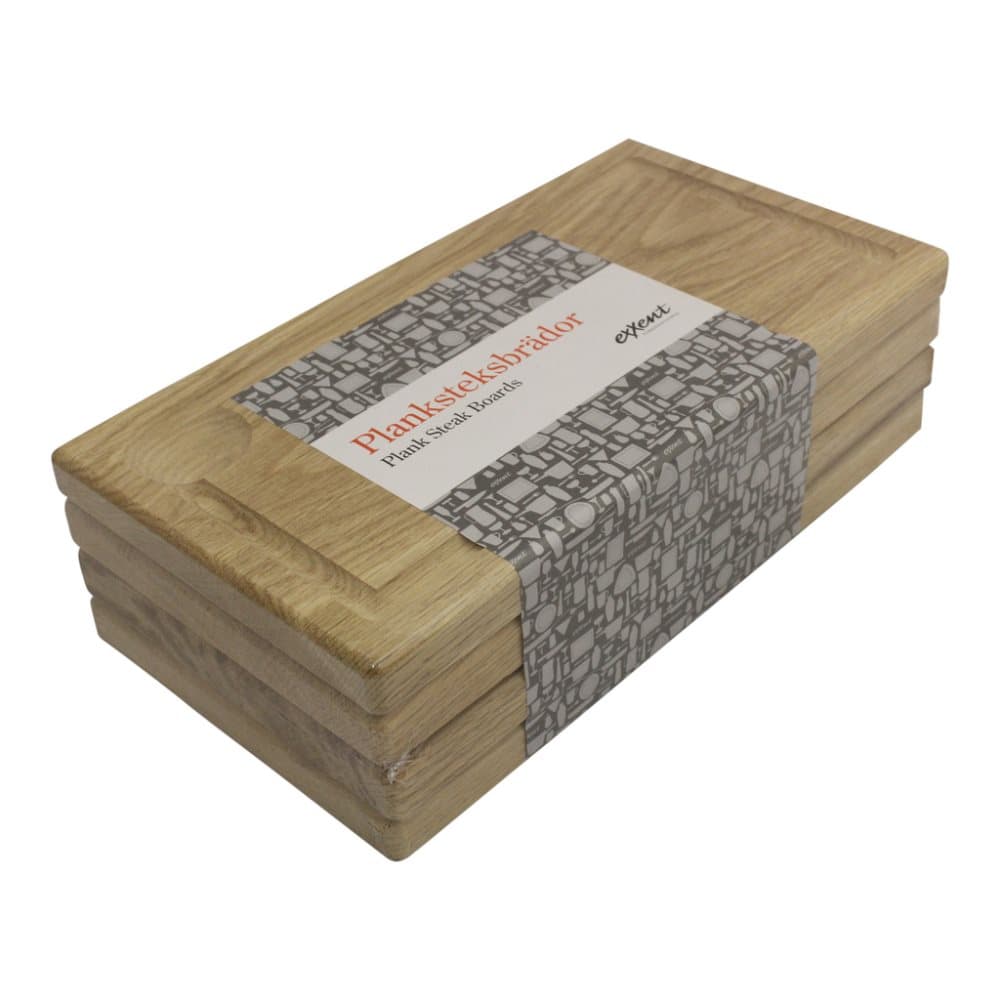 Exxent Planksteksbräda Planksteksbrädor Ek 4-pack