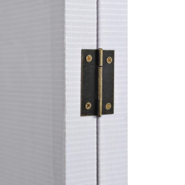 vidaXL foldbar rumdeler 160 x 170 cm New York by Day sort og hvid
