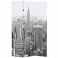 Miniatyrbillede 1 af 5: vidaXL foldbar rumdeler 120x170 cm New York by Day sort og hvid