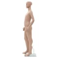 Miniatyrbillede 4 af 10: vidaXL børnemannequin m. glasbase 140 cm beige