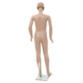 Miniatyrbillede 5 af 10: vidaXL børnemannequin m. glasbase 140 cm beige