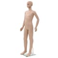 Miniatyrbillede 1 af 10: vidaXL børnemannequin m. glasbase 140 cm beige