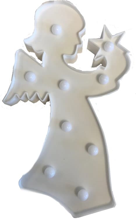 Ängel LED-belysning 28 cm