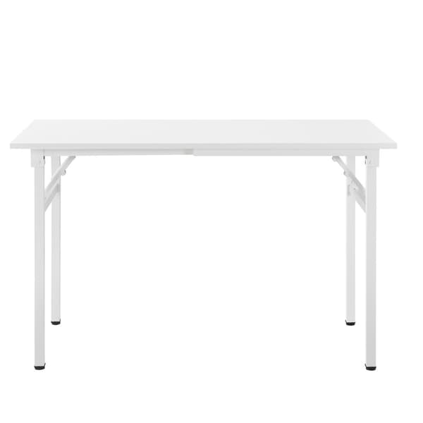 Klaffbord plats för 4 120x60x75-76,4 cm vit [neu.haus]