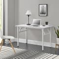 Miniatyrbild 2 av 7: Klaffbord plats för 4 120x60x75-76,4 cm vit [neu.haus]