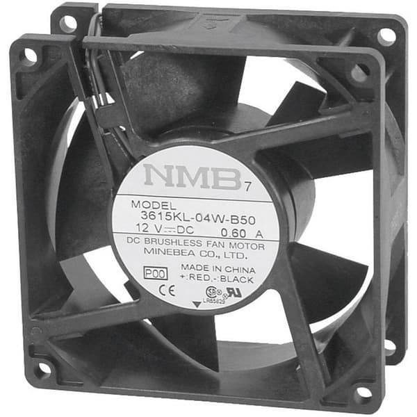NMB Minebea 3610KL-05W-B50 Axialfläkt 24 V/DC 93 m³/h (L x B x H) 92 x 92 x 25 mm