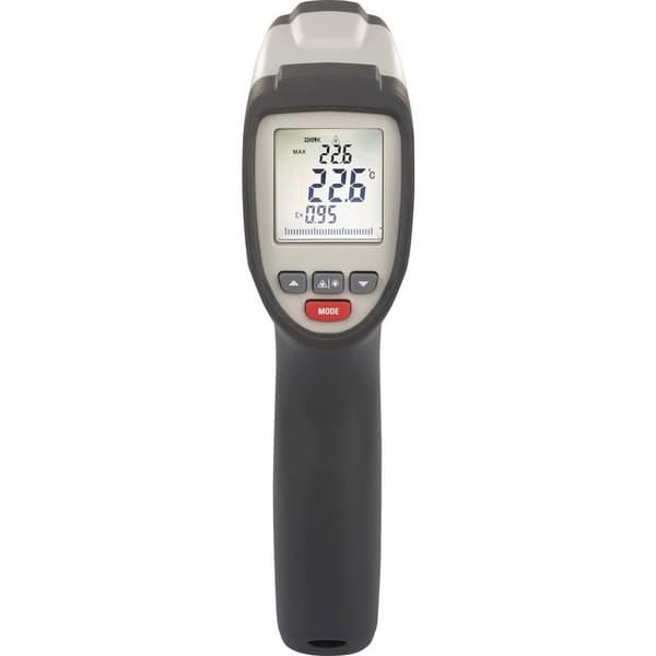 VOLTCRAFT IR 650-16D IR-termometer Optik 16:1 -40 - 650 °C Pyrometer