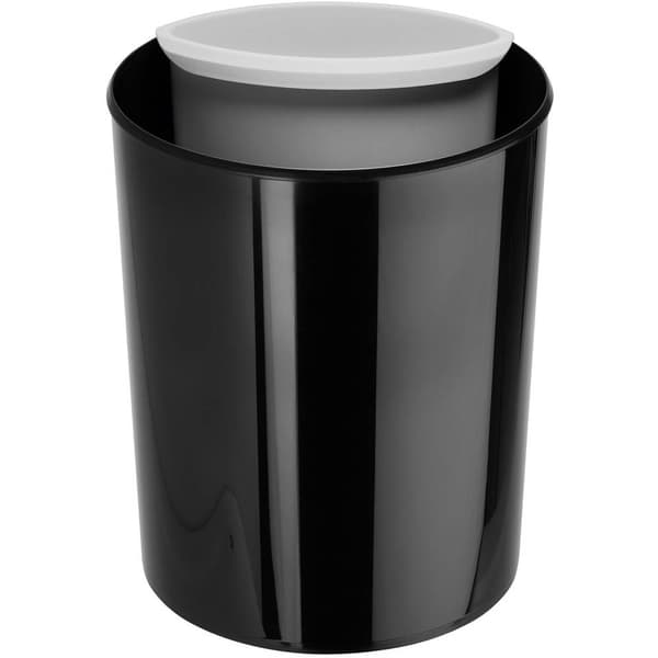 HAN i-LINE 18200-13 Papperskorg 20 l (Ø x H) 283 mm x 340 mm Styrol-metyl-metakrylat (SMMA) Svart 1 st