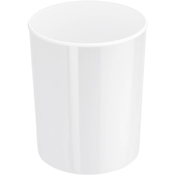 HAN i-LINE 18200-12 Papperskorg 20 l (Ø x H) 283 mm x 340 mm Styrol-metyl-metakrylat (SMMA) Vit 1 st