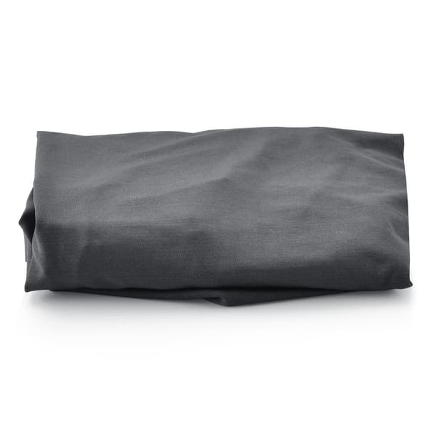 Stolsöverdrag set 4 mörkgrå elastisk [neu.haus]®