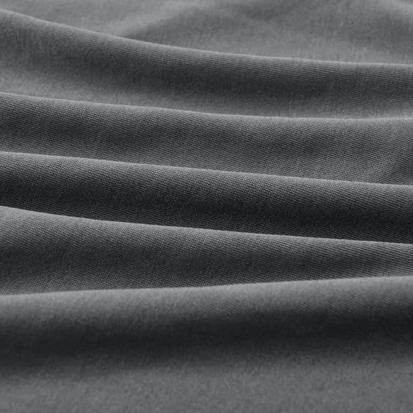 Stolsöverdrag set 4 mörkgrå elastisk [neu.haus]®