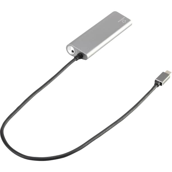 Renkforce 4 Port USB 3.1 Gen 1 hubb Aluminiumhölje Silver