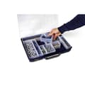 Miniatyrbild 3 av 3: raaco CarryLite 55 5x10-50 Sortimentlåda (B x H x D) 413 x 57 x 330 mm Antal fack: 50 Innehåll 1 st