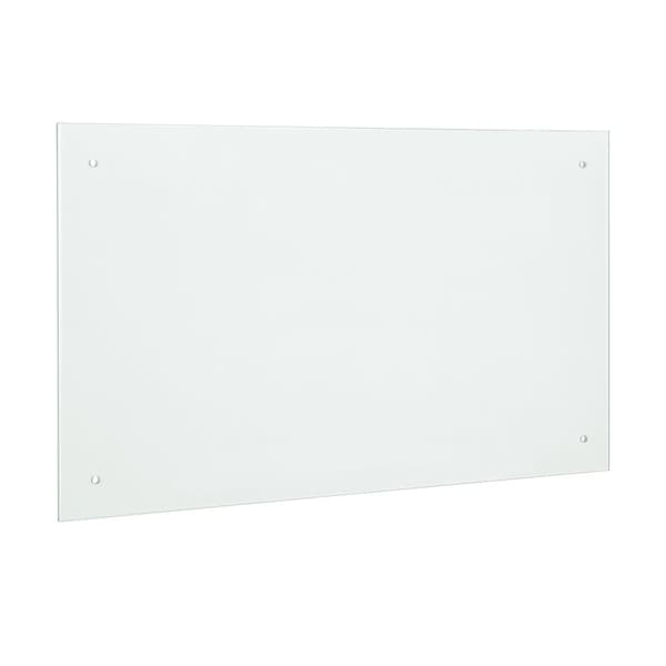 Väggplatta - härdat glas 90x50 cm opalglas [neu.haus]