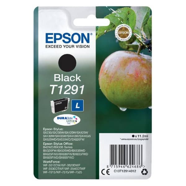 Epson Bläck T1291 Original Svart C13T12914012