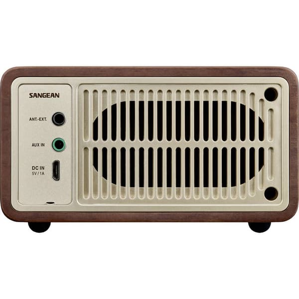 Bordsradio Sangean WR-7 Genuine Mini FM uppladdningsbart Körsbär/röd
