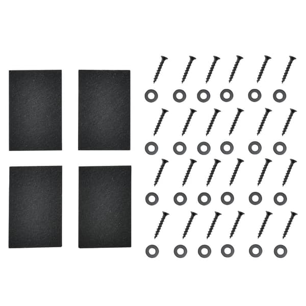 Bordsben Makers set om 2 svart 90x72cm [en.casa]