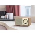 Miniatyrbild 4 av 4: Bordsradio Sangean WR-7 Genuine Mini FM uppladdningsbart Valnöt