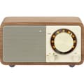 Miniatyrbild 1 av 4: Bordsradio Sangean WR-7 Genuine Mini FM uppladdningsbart Valnöt