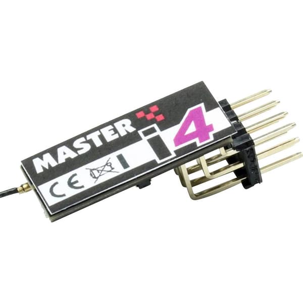 Master Modellbau i4 4-kanals mottagare 2,4 GHz