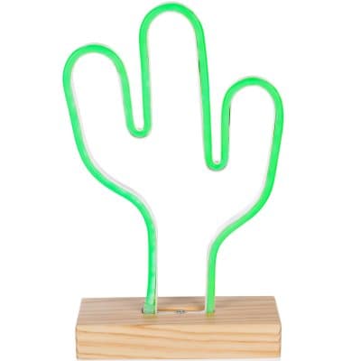 Neon light Cactus LED 34cm