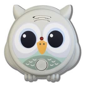Brandvarnare Mr Owl Ljusgrå