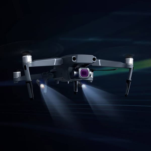 Multikopter-landningsställförlängning inklusive strålkastare PGYTECH P-HA-030 P-HA-030 Passar till DJI Mavic 2 1 set