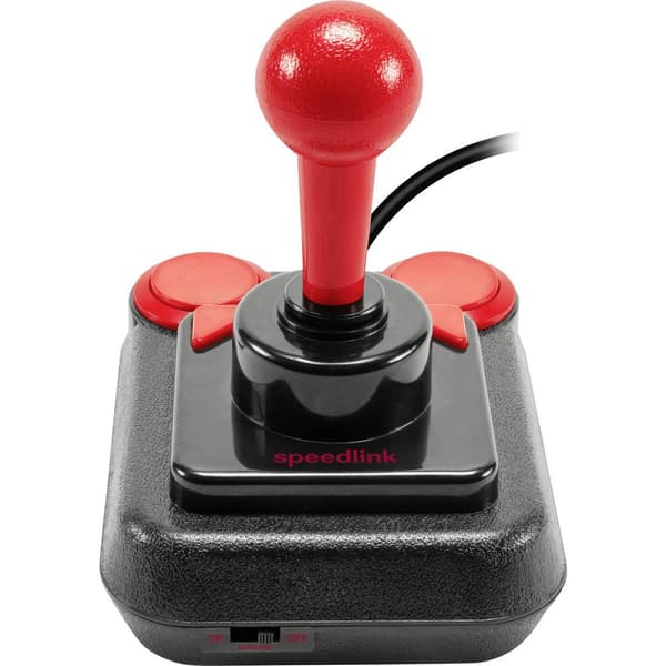 SpeedLink Competition Pro Extra Joystick USB PC, Android Svart, Röd