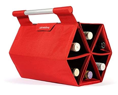 Transportbart vinställ Red, Zebag