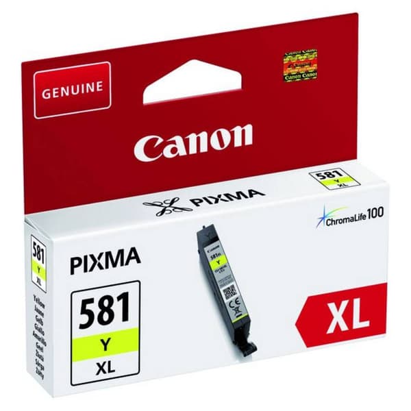 Canon Bläck CLI-581Y XL Original Gul 2051C001