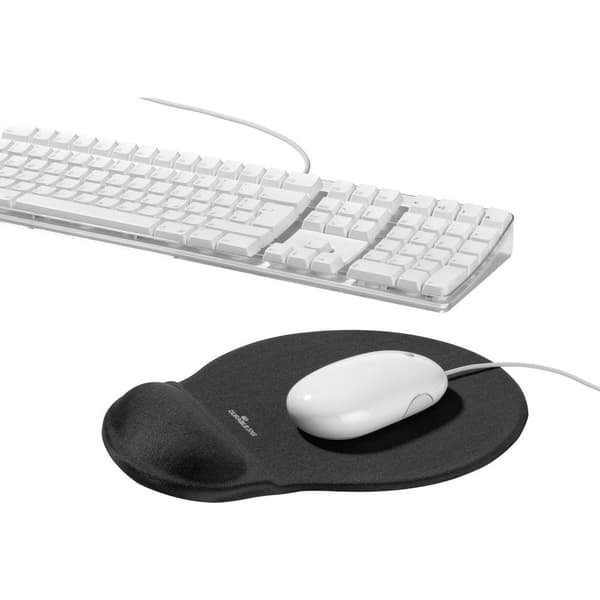 Durable MOUSE PAD ERGOTOP GEL - 5748 Musmatta med handledsstöd Svart