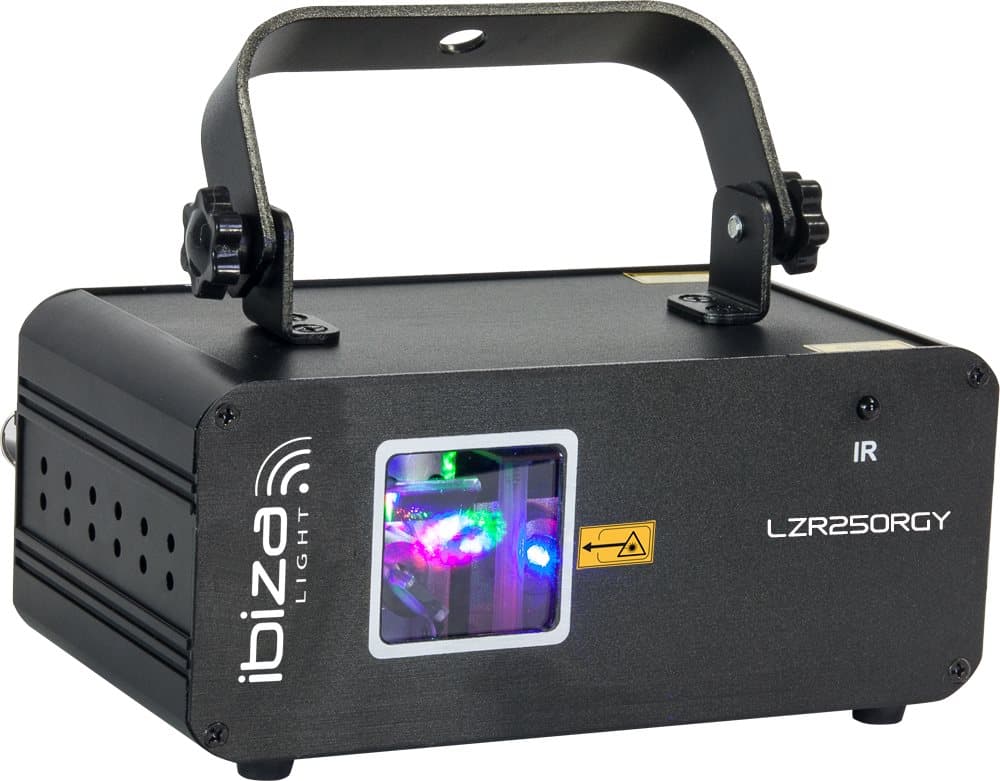 Ibiza LZR 250 RGY Laser