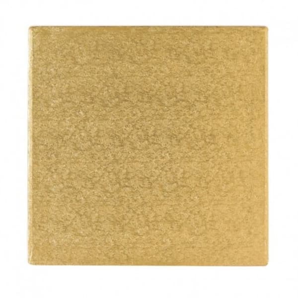30x30 cm Gold Tårtbricka / Cake Drum