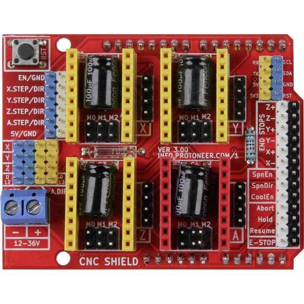 Joy-it Controllerboard CNC für Arduino Uno Motor-shield