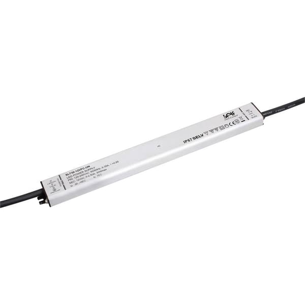 Self Electronics SLT30-12VFC-UN LED driver Konstantspänning 30 W 0 - 2.5 A 12 V/DC Montering på brandfarliga ytor, inte