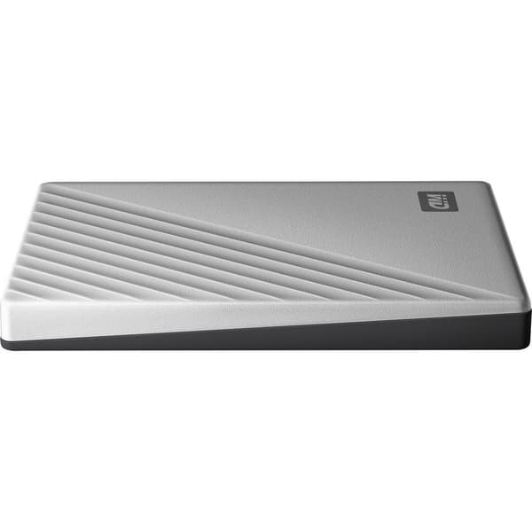 WD My Passport Ultra 2 TB Extern hårddisk 2.5 USB-C® Silver WDBC3C0020BSL-WESN