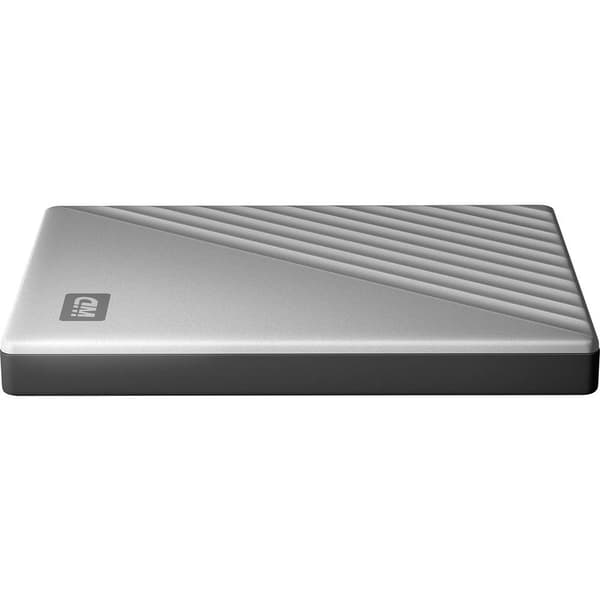 WD My Passport Ultra 2 TB Extern hårddisk 2.5 USB-C® Silver WDBC3C0020BSL-WESN