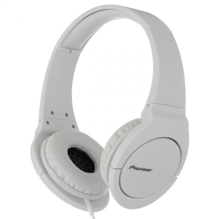 Pioneer SE-MJ741-W Helt slutna dynamiska hörlurar