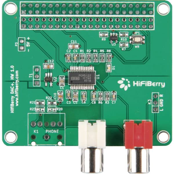 HiFiBerry RB-Hifiberry2 Raspberry Pi® B+ Expansionskort