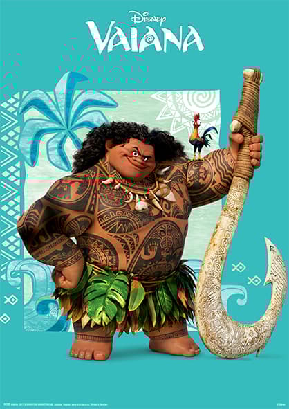 Vaana Maui Poster 30x42 cm