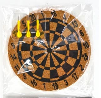Mini-Darttavla med 3 pilar