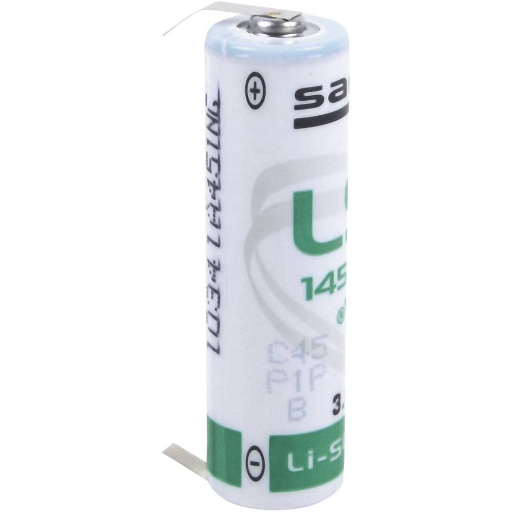 Saft Ls Cnr Specialbatteri R6 U Lodstift Litium 3 6 V 2600 Mah 1 St Cdon