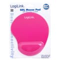 Miniatyrbild 3 av 4: LogiLink ID0027P Musmatta med handledsstöd Ergonomisk Rosa