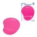 Miniatyrbild 4 av 4: LogiLink ID0027P Musmatta med handledsstöd Ergonomisk Rosa