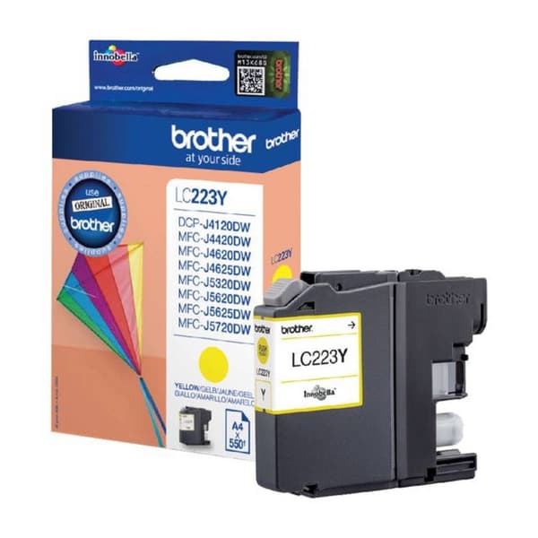 Brother Bläck LC-223Y Original Gul LC223Y