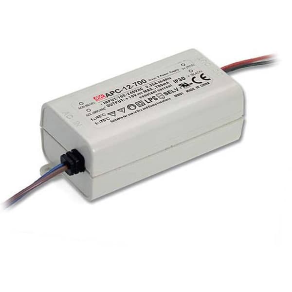 MW Mean Well APC-12-350 LED driver Konstantström 12 W 0.35 A 9 - 36 V/DC inte dimbar, Överbelastningsskydd 1 st