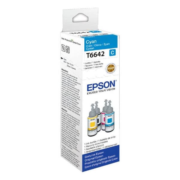 Epson C13T66424010 664 EcoTank Påfyllning Original Epson Cyan 70 ml