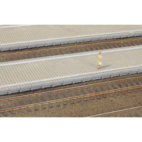 MBZ 80256 H0 Perrong Lasercut-byggsats